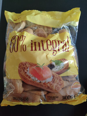 Panecillo tostado 60 % integral front packaging
