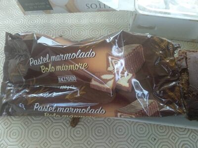 Pastel marmolado front packaging