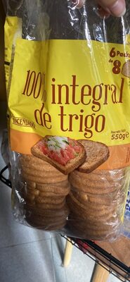 100% integral de trigo