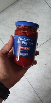 Pimientos del Piquillo en tiras con Ajo