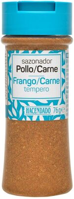 Pollo / Carne front packaging