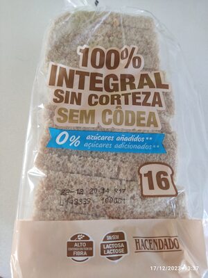 100% integral sin corteza