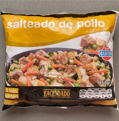 salteado de pollo