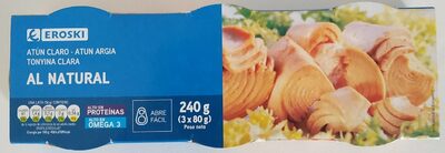 Atún claro al natural