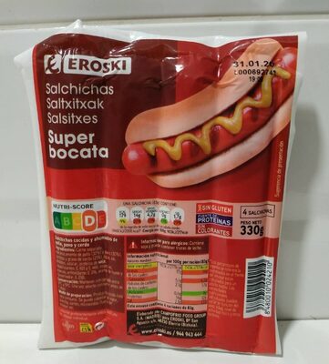 Salchichas super bocata
