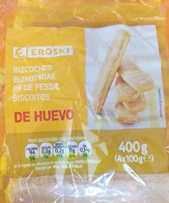 Bizcochos de huevo