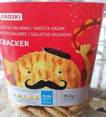 Galletas saladas front packaging