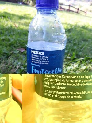 Agua mineral natural Fontecelta