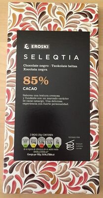 Chocolate negro 85% cacao