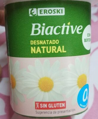 Biactive desnatado natural