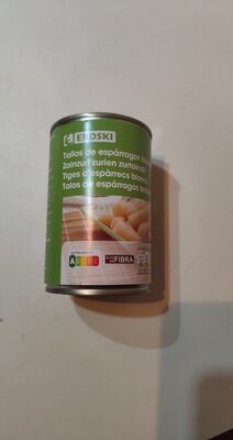 Tallos de esparragos blancos