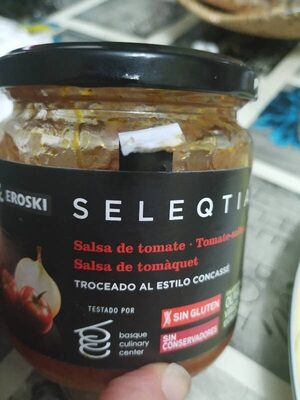 Salsa de tomate troceado al estilo concassé
