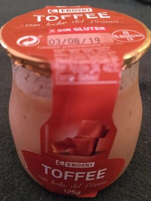 Toffee con leche del Pirineo front packaging