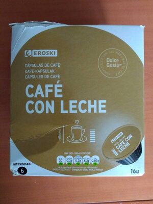 Cápsulas de café con leche