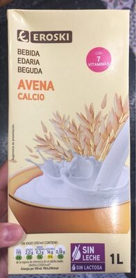 Bebida Avena
