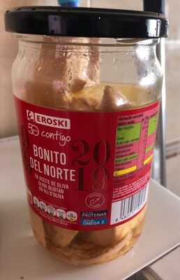 Bonito del norte en aceite de oliva front packaging