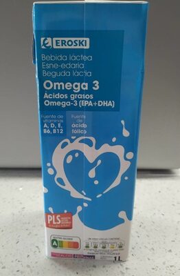 Leche Omega 3 front packaging
