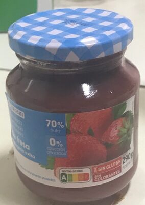 Mermelada de fresa 0%