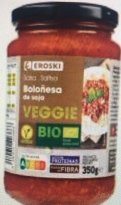 Boloñesa de soja veggie