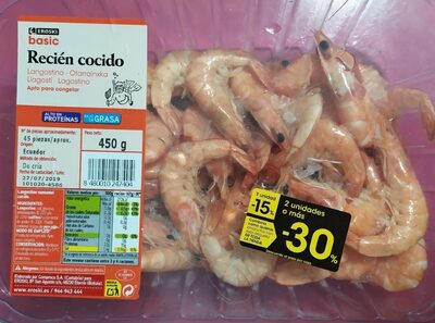 Langostino Recien Cocido
