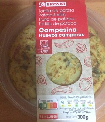 Tortilla patata campesina