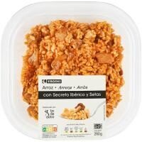 Arroz Con Secreto Ibérico Y Setas