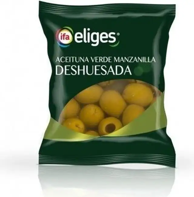 Aceituna Manzanilla Sin Hueso Bolsa front packaging