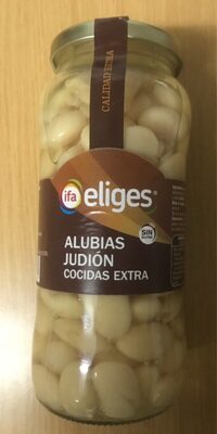 Alubias judión cocidas extra