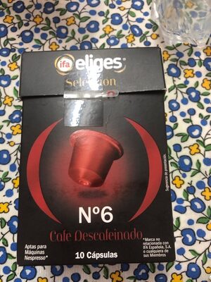 Cápsulas ifa café descafeinado