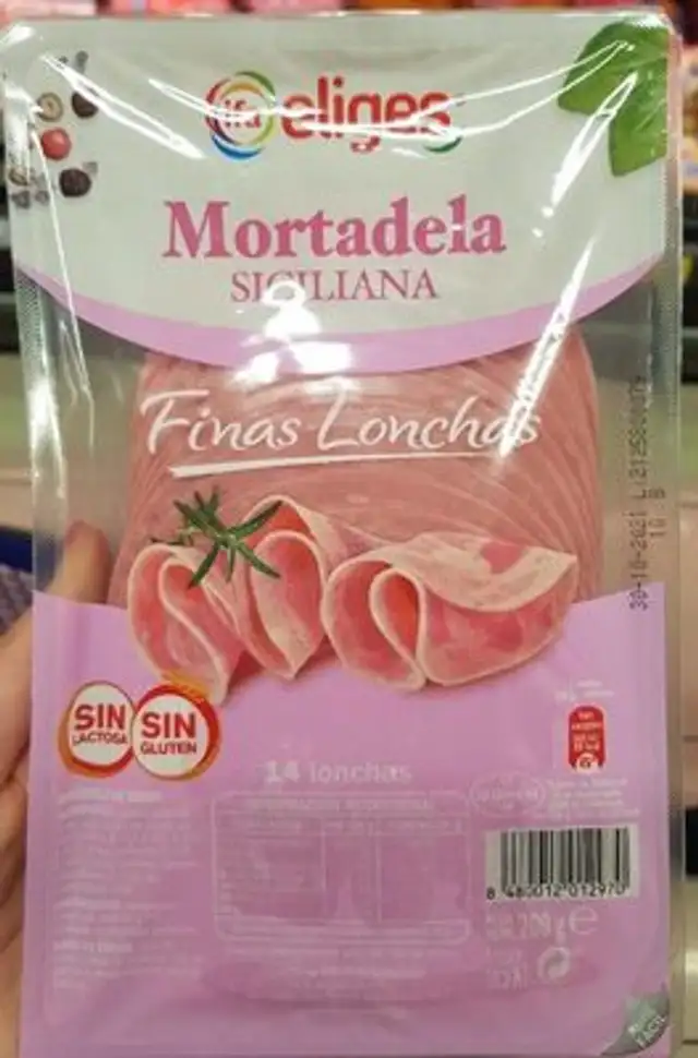 Mortadela Siciliana nutrition facts table