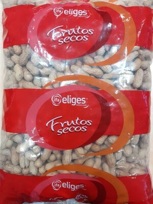 Cacahuete con cáscara tostado