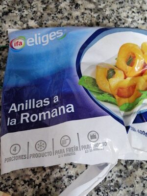 Anillas a la romana front packaging