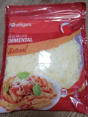 Queso rallado emmental natural