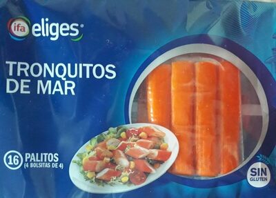 Tronquitos de mar front packaging