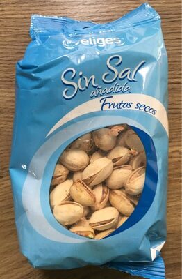 Pistacho tostado sin sal añadida