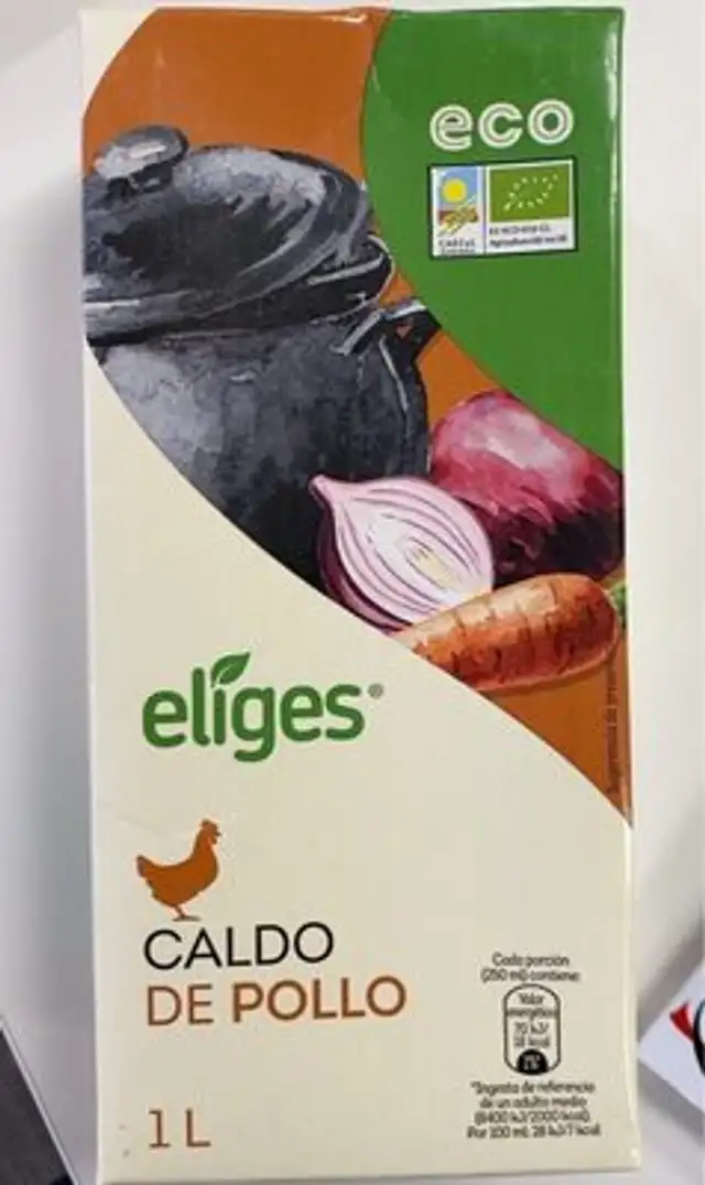 Caldo de Pollo Ecologico