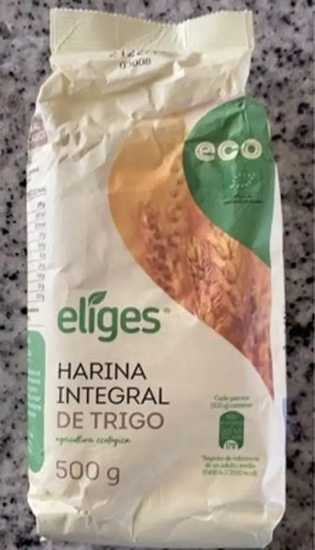 Harina trigo integral bio