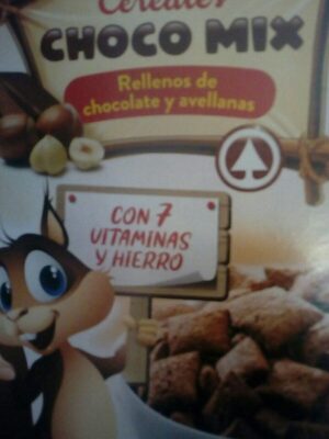 Choco mix front packaging