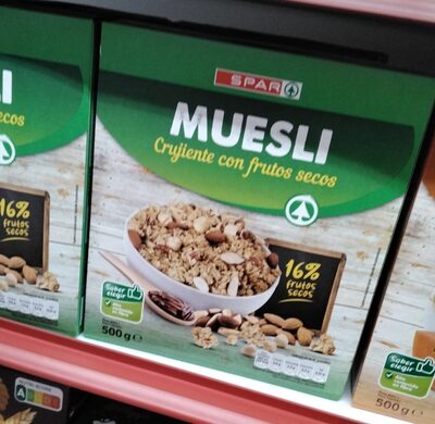 Muesli con frutos secos