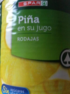 Piña en su jugo rodajas