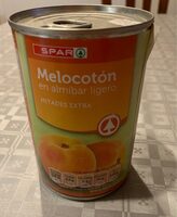 Melocoton en almíbar ligero