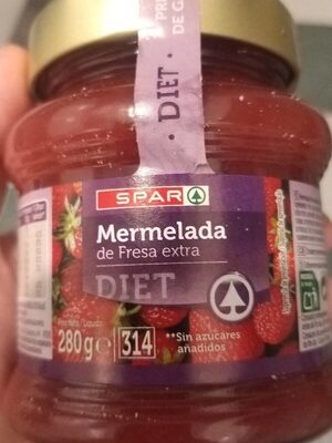 Mermelada de fresa extra diet