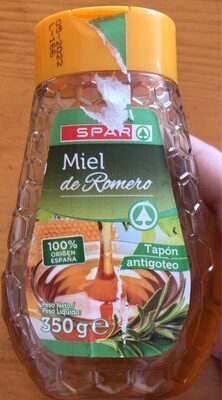 Miel de Romero front packaging