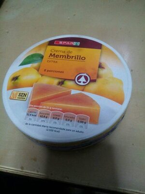 Crema de membrillo front packaging
