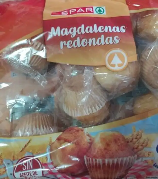 Magdalenas redondas front packaging
