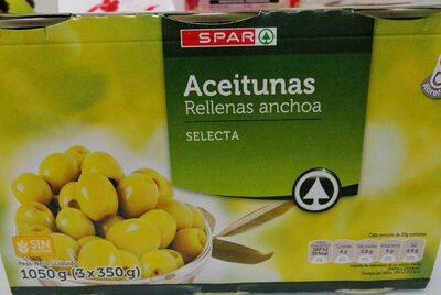 Aceitunas rellenas anchoa