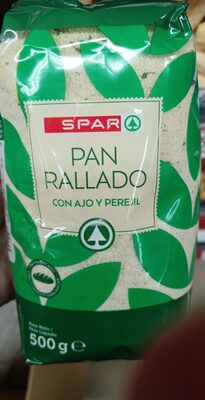 Pan rallado ajo perejil Spar