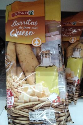 Barritas de pan con queso