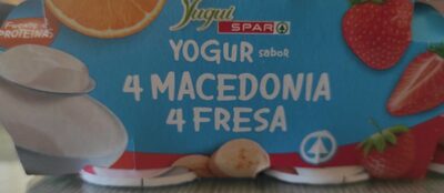 Yogur front packaging