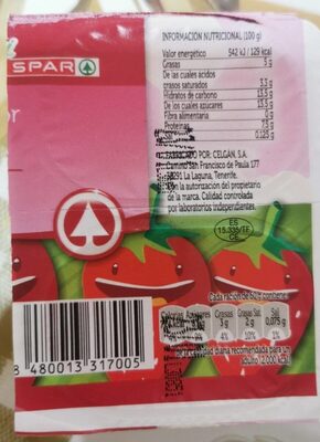 Petit sabor fresa front packaging